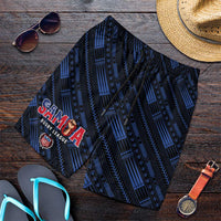 Toa Samoa Rugby Shorts for Men Siva Tau - Samoan Warriors Pacific Pattern
