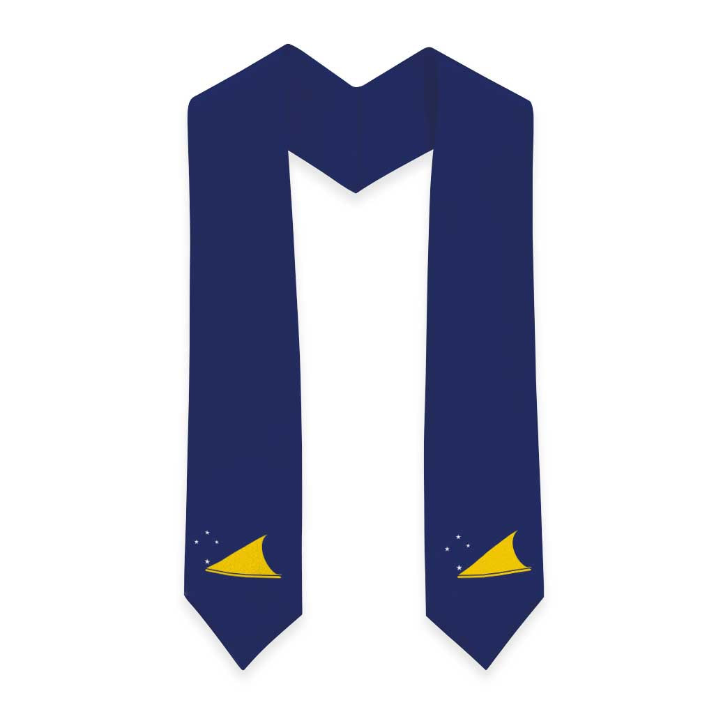 Tokelau Graduation Stole Flag Style LT05 - Polynesian Pride