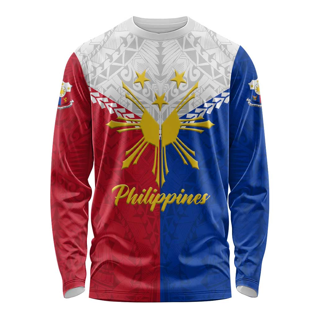The Philippines Legend Long Sleeve Shirt - LT12 Unisex Red - Polynesian Pride