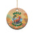 Hawaiian Christmas Ceramic Ornament Mele Kalikimaka Tropical Xmas in Hawaii Sunbath Santa TS02 - Polynesian Pride