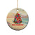 Hawaiian Christmas Ceramic Ornament Tropical Hawaii Hibiscus Xmas Tree Mele Kalikimaka TS02 - Polynesian Pride