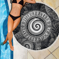 Hawaiian Piko Beach Blanket Cultural Anchor Connect Your Roots Ocean Waves TS04 - Polynesian Pride