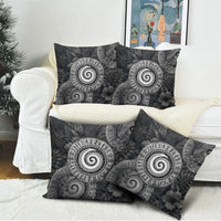 Hawaiian Piko Pillow Cover Cultural Anchor Connect Your Roots Ocean Waves TS04 - Polynesian Pride