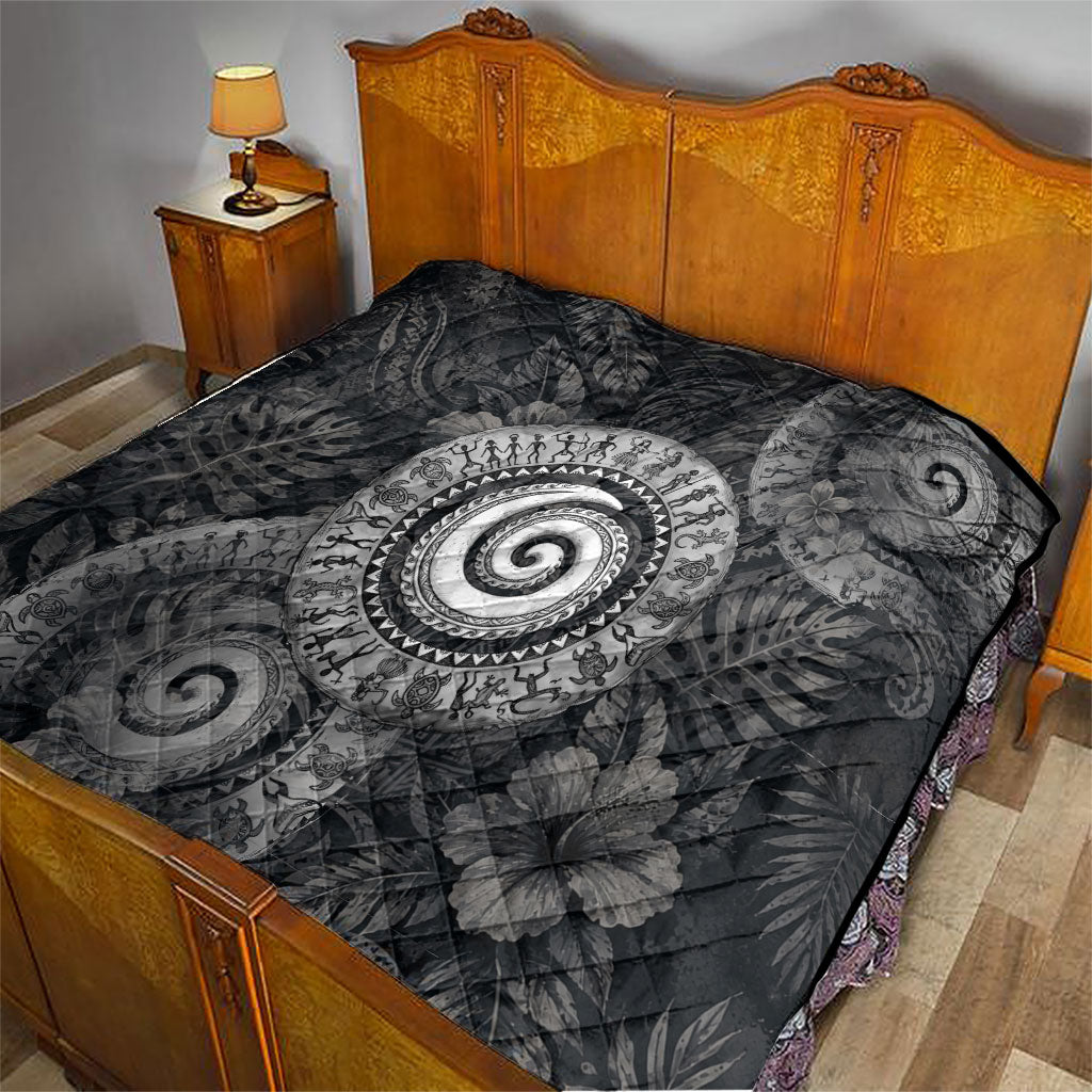 Hawaiian Piko Quilt Cultural Anchor Connect Your Roots Ocean Waves TS04 - Polynesian Pride