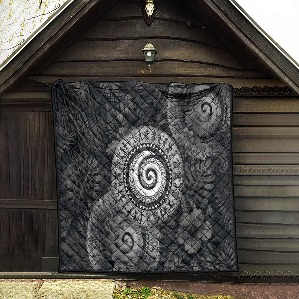 Hawaiian Piko Quilt Cultural Anchor Connect Your Roots Ocean Waves TS04 - Polynesian Pride