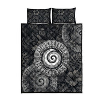Hawaiian Piko Quilt Bed Set Cultural Anchor Connect Your Roots Ocean Waves TS04 - Polynesian Pride