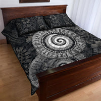 Hawaiian Piko Quilt Bed Set Cultural Anchor Connect Your Roots Ocean Waves TS04 - Polynesian Pride