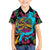 Pineapple Skull Family Matching Mermaid Dress and Hawaiian Shirt Sumer Time TS04 Son's Shirt Multicolor - Polynesian Pride