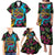 Pineapple Skull Family Matching Puletasi Dress and Hawaiian Shirt Sumer Time TS04 - Polynesian Pride