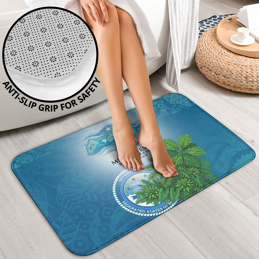 Micronesia Independence Day Bathroom Set FSM Patriotic Pacific Island Nan Madol Ruins Seabird Tropical TS04 - Polynesian Pride