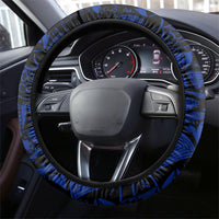 Micronesia Independence Day FSM Steering Wheel Cover Tribal Tattoo Pattern Flag Seal Heritage TS04 - Polynesian Pride