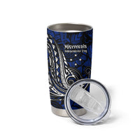 Micronesia Independence Day FSM Tumbler Cup Tribal Tattoo Pattern Flag Seal Heritage TS04 - Polynesian Pride