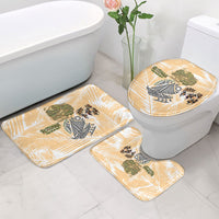 Rotuman Culture Island Pride Bathroom Set Traditional Polynesian Tribal Pattern With Island Map TS04 - Polynesian Pride