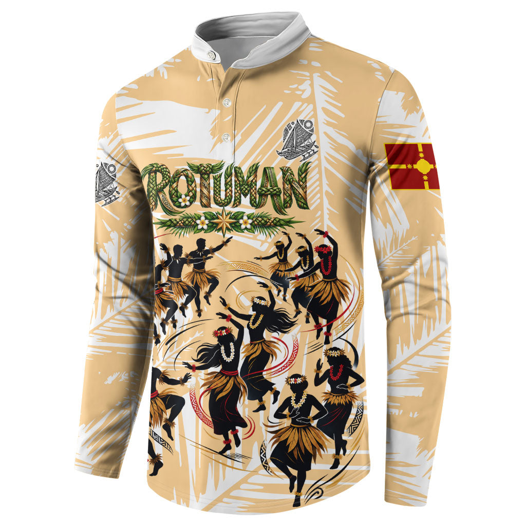 Rotuman Culture Island Pride Button Sweatshirt Traditional Polynesian Tribal Pattern With Island Map