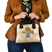 Rotuman Culture Island Pride Shoulder Handbag Traditional Polynesian Tribal Pattern With Island Map TS04 - Polynesian Pride