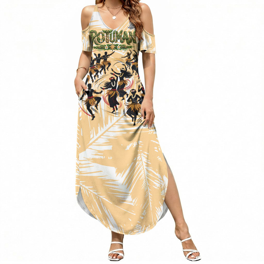 Rotuman Culture Island Pride Summer Maxi Dress Traditional Polynesian Tribal Pattern With Island Map