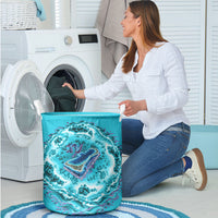 Tuvalu First Digital Nation In The Metaverse Laundry Basket Polynesian Island Atoll Cyber Ocean TS04 - Polynesian Pride
