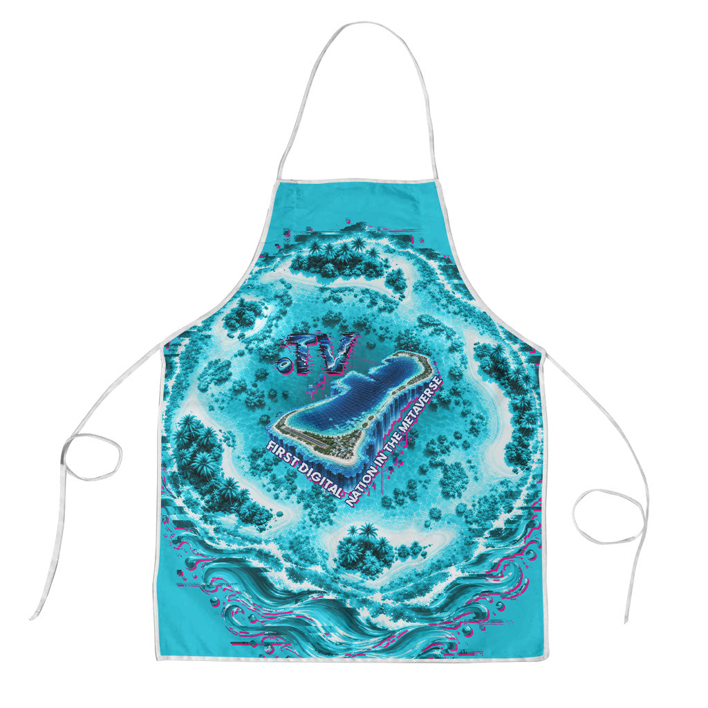 Tuvalu First Digital Nation In The Metaverse Apron Polynesian Island Atoll Cyber Ocean