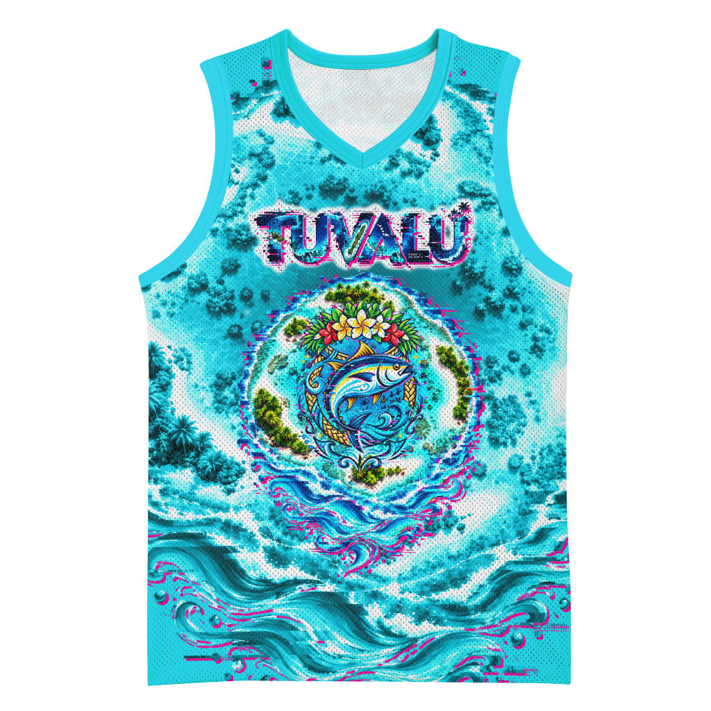Tuvalu First Digital Nation In The Metaverse Basketball Jersey Polynesian Island Atoll Cyber Ocean