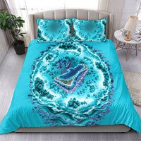Tuvalu First Digital Nation In The Metaverse Bedding Set Polynesian Island Atoll Cyber Ocean TS04 - Polynesian Pride