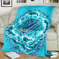 Tuvalu First Digital Nation In The Metaverse Blanket Polynesian Island Atoll Cyber Ocean TS04 - Polynesian Pride