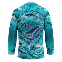 Tuvalu First Digital Nation In The Metaverse Hockey Jersey Polynesian Island Atoll Cyber Ocean TS04 - Polynesian Pride