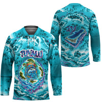 Tuvalu First Digital Nation In The Metaverse Hockey Jersey Polynesian Island Atoll Cyber Ocean TS04 - Polynesian Pride