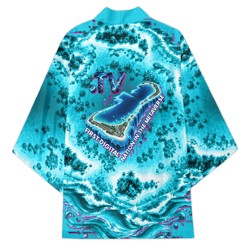Tuvalu First Digital Nation In The Metaverse Kimono Polynesian Island Atoll Cyber Ocean TS04 - Polynesian Pride