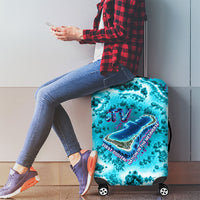 Tuvalu First Digital Nation In The Metaverse Luggage Cover Polynesian Island Atoll Cyber Ocean TS04 - Polynesian Pride
