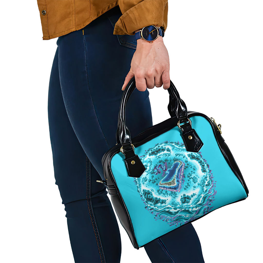 Tuvalu First Digital Nation In The Metaverse Shoulder Handbag Polynesian Island Atoll Cyber Ocean TS04 - Polynesian Pride