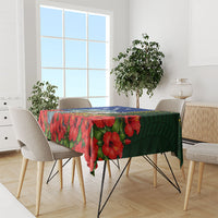 Solomon Islands Sea Turtle Tablecloth Patriotic Flag Coat Of Arms Tribal Hibiscus TS04 - Polynesian Pride