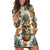 Pineapple Skull Hoodie Dress Summer Paradise TS04 - Polynesian Pride