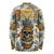 Pineapple Skull Long Sleeve Shirt Summer Paradise TS04 Unisex Multicolor - Polynesian Pride