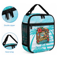 Out Of Office Retired Relocated Lunch Bag Tropical Island Hawaiian Beach Sunset Sunglasses Suitcase TS04 - Polynesian Pride