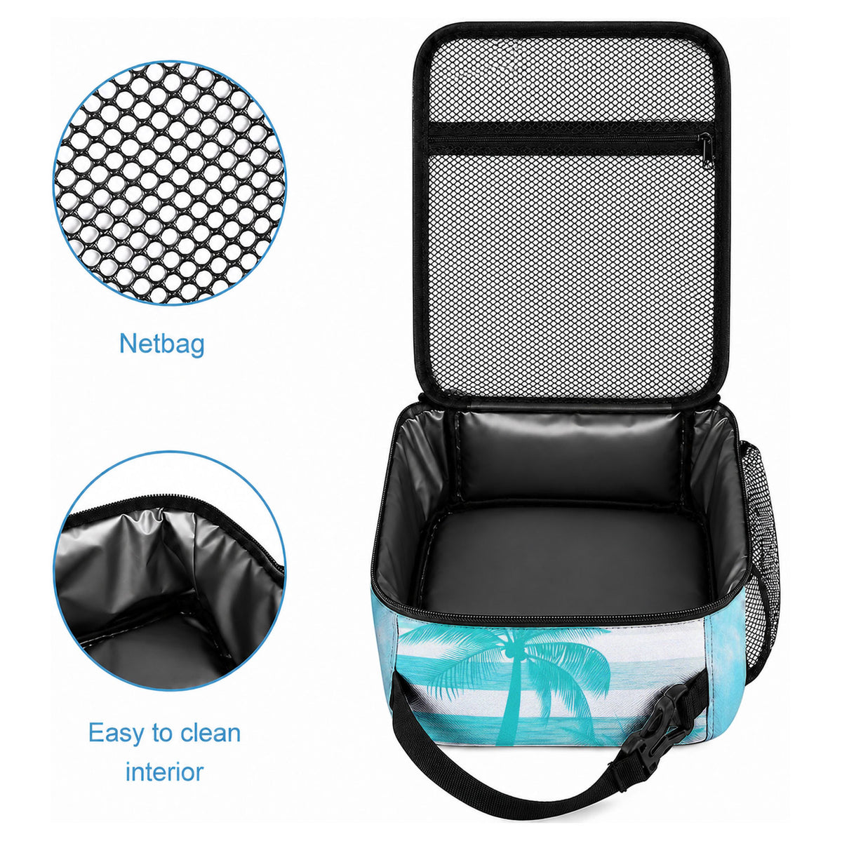 Out Of Office Retired Relocated Lunch Bag Tropical Island Hawaiian Beach Sunset Sunglasses Suitcase TS04 - Polynesian Pride