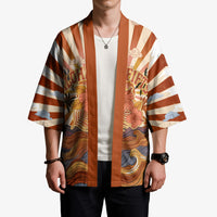 Aloha Nifty 50th Birthday Hawaii Kimono Vintage Retro Sunburst Tropical Palm Tree Surfboard Art TS04 - Polynesian Pride