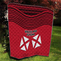 Wallis And Futuna Quilt Polynesian Tattoo Flag Map TS04 - Polynesian Pride