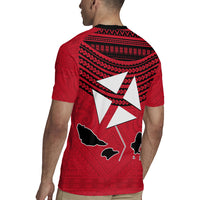 Wallis And Futuna Rugby Jersey Polynesian Tattoo Flag Map TS04 - Polynesian Pride