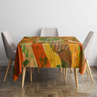 Hawaiian Piko Lani Cultivate I Ka Piko Aloha Tablecloth Retro Psychedelic Taro Leaf - Hibiscus Flowers TS04 - Polynesian Pride