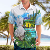 New Caledonia Kagu Bird Nature Hawaiian Shirt South Pacific Hidden Gem Tropical Landscape TS04 - Polynesian Pride