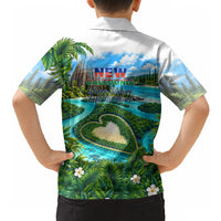 New Caledonia Kagu Bird Nature Hawaiian Shirt South Pacific Hidden Gem Tropical Landscape TS04 - Polynesian Pride