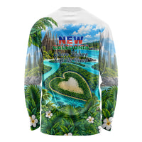 New Caledonia Kagu Bird Nature Long Sleeve Shirt South Pacific Hidden Gem Tropical Landscape TS04 - Polynesian Pride