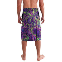 Waimanalo Hawaii Sun Rabbit Lavalava Psychedelic Trippy Neon Swirl Graphic TS04 - Polynesian Pride