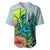 Polynesian Hawaii Baseball Jersey Kanaka with Crab Tribal tattoo TS04 Multicolor - Polynesian Pride