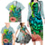 Polynesian Hawaii Family Matching Long Sleeve Bodycon Dress and Hawaiian Shirt Kanaka with Crab Tribal tattoo TS04 - Polynesian Pride