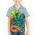 Polynesian Hawaii Family Matching Short Sleeve Bodycon Dress and Hawaiian Shirt Kanaka with Crab Tribal tattoo TS04 Son's Shirt Multicolor - Polynesian Pride