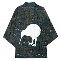 New Zealand is Calling and I Must Go Kimono Kiwi Bird Silhouette TS04 - Polynesian Pride