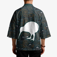 New Zealand is Calling and I Must Go Kimono Kiwi Bird Silhouette TS04 - Polynesian Pride