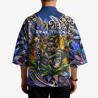 American Samoa Warrior Kimono Polynesian Fruit Bat Talofa Urban Graffiti Street Art TS04 - Polynesian Pride