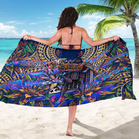 American Samoa Warrior Sarong Polynesian Fruit Bat Talofa Urban Graffiti Street Art TS04 - Polynesian Pride